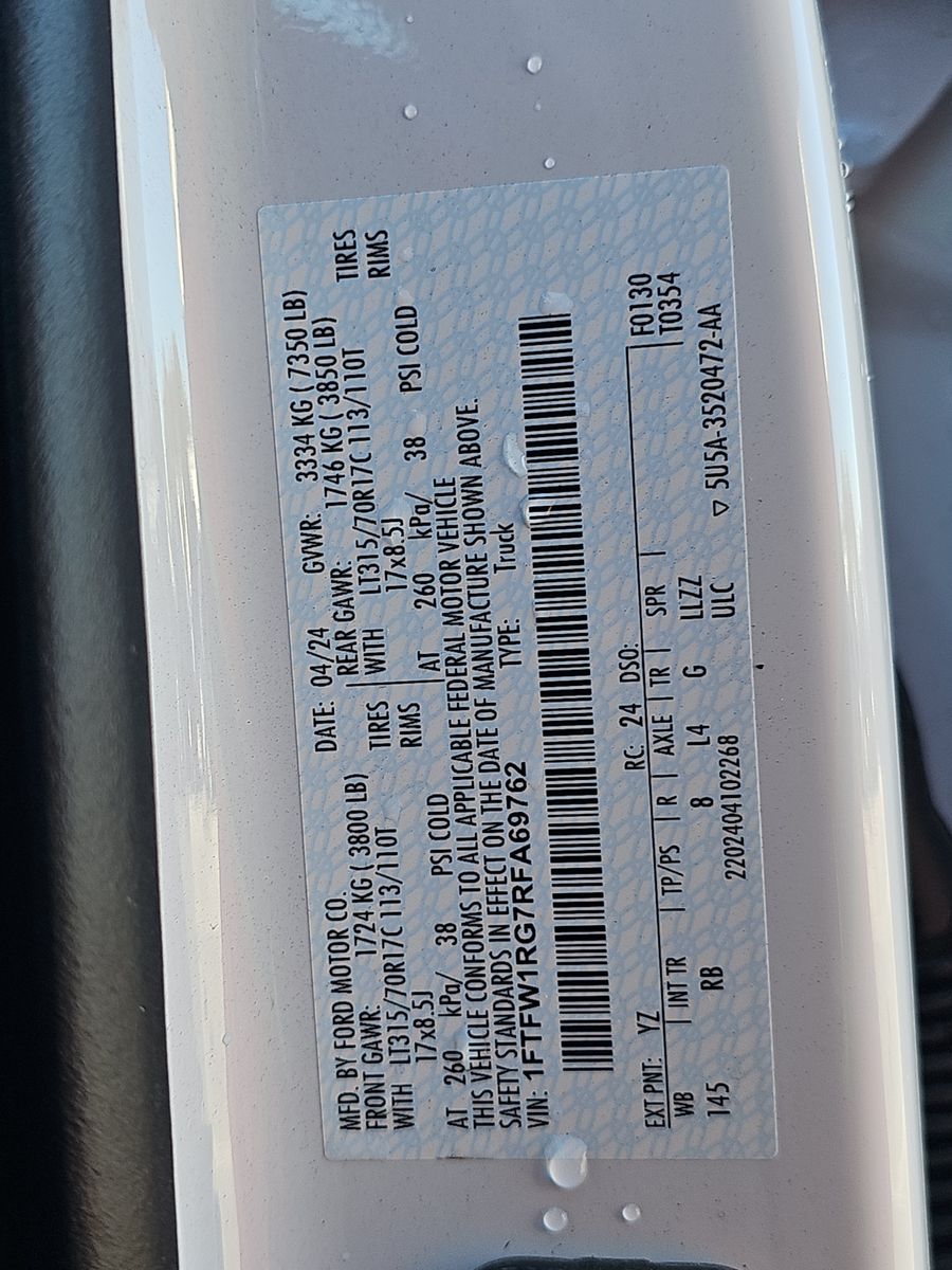 2024 Ford F-150 Raptor AWD