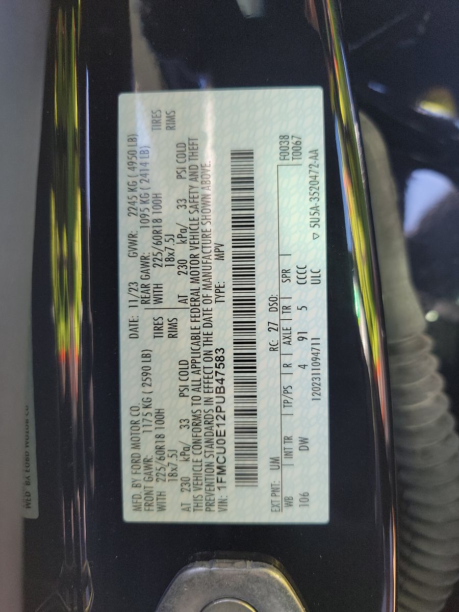 2023 Ford Escape Plug-In Hybrid FWD