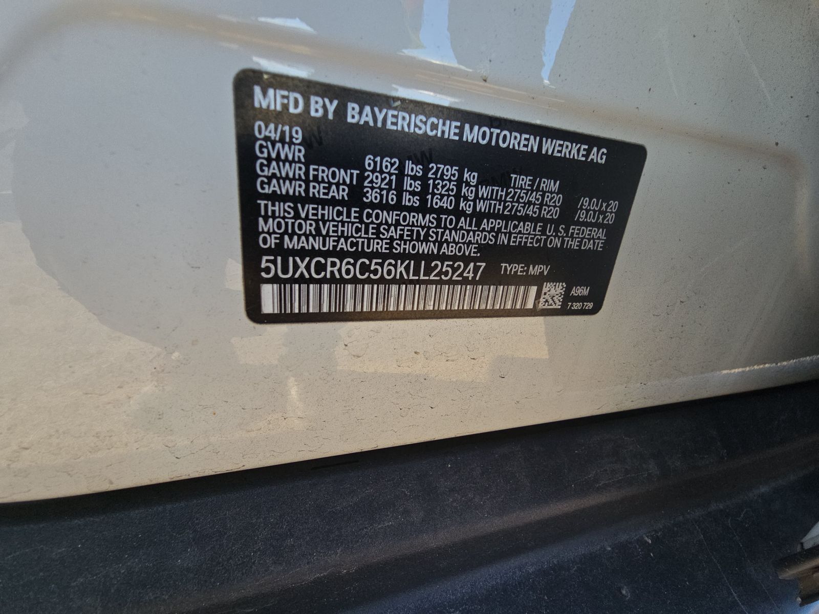 2019 BMW X5 xDrive40i AWD