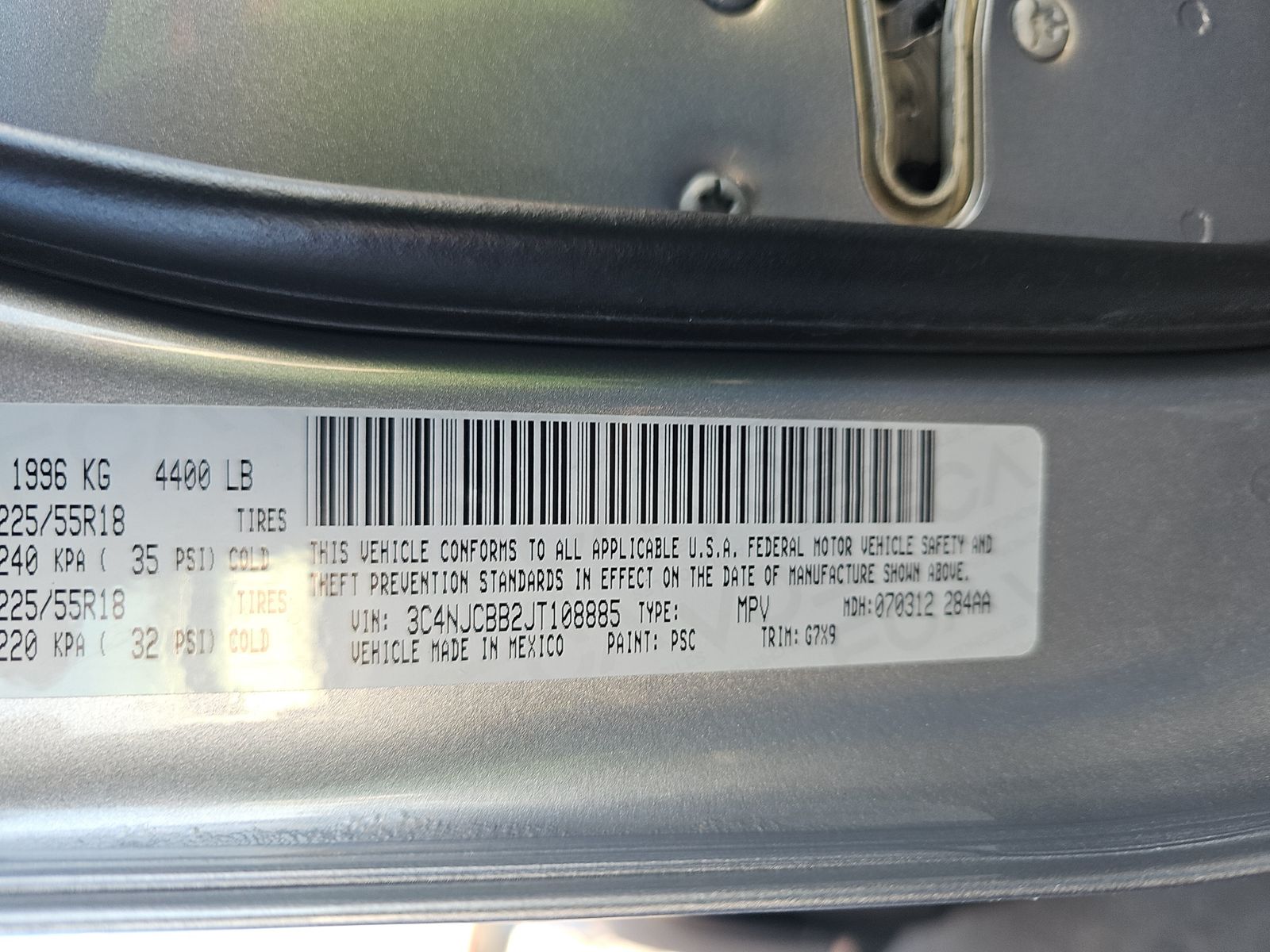 2018 Jeep Compass Latitude FWD