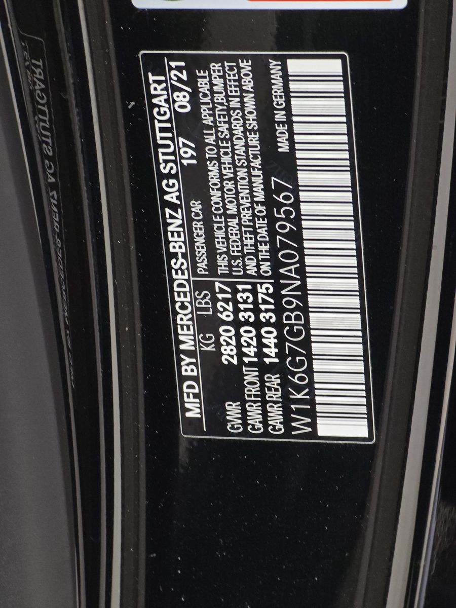 2022 Mercedes-Benz S-Class S 580 AWD