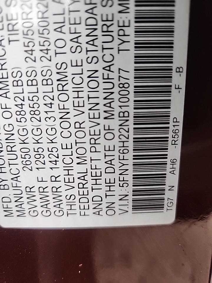 2022 Honda Pilot Special Edition AWD