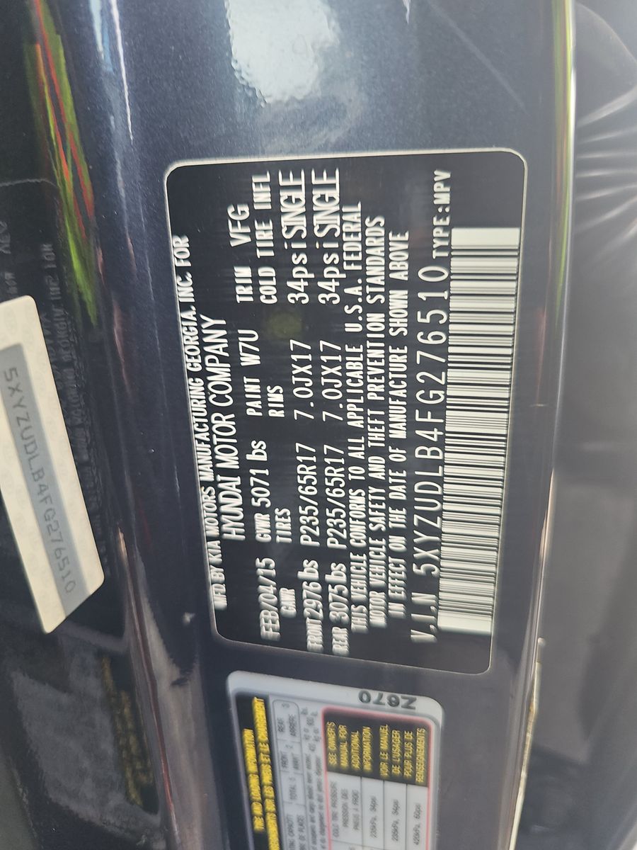 2015 Hyundai Santa Fe Sport Base AWD