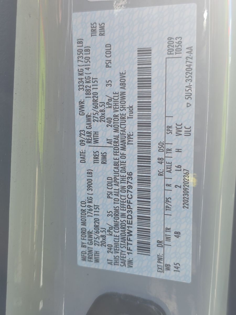 2023 Ford F-150 Hybrid XLT AWD