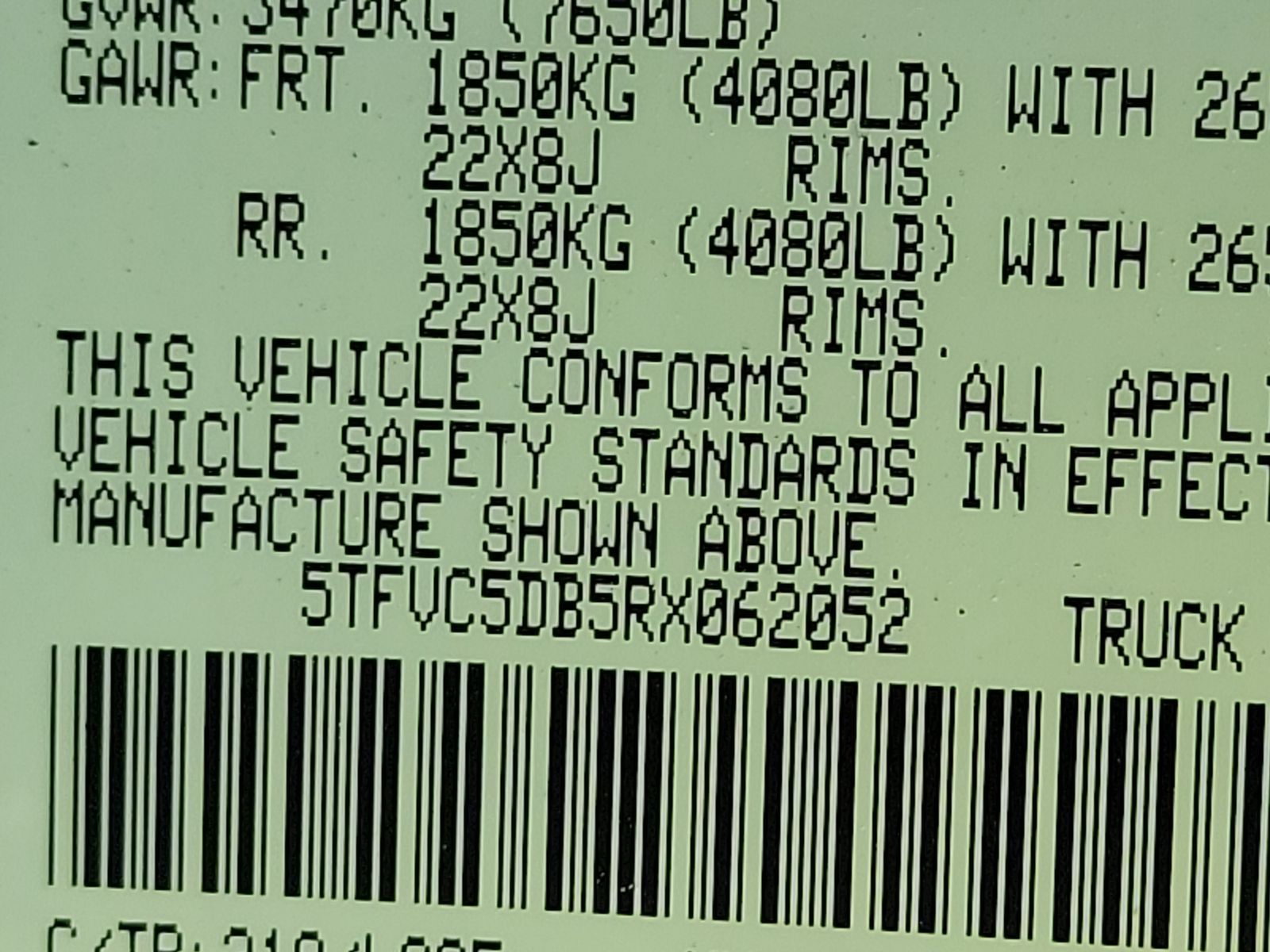 2024 Toyota Tundra Hybrid Capstone AWD