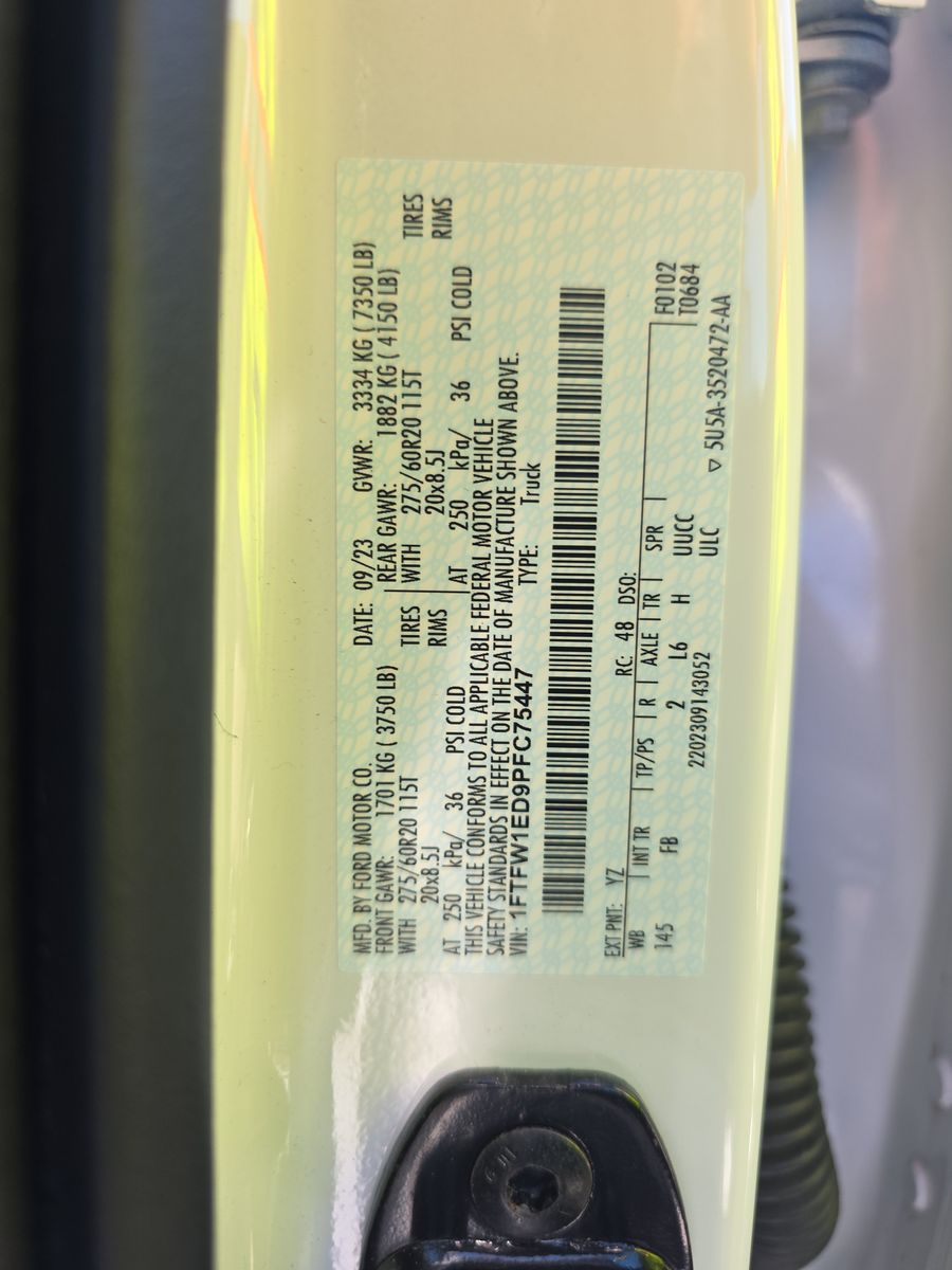 2023 Ford F-150 Hybrid XLT AWD