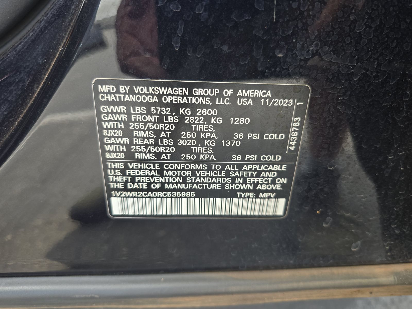 2024 Volkswagen Atlas 2.0T SE FWD