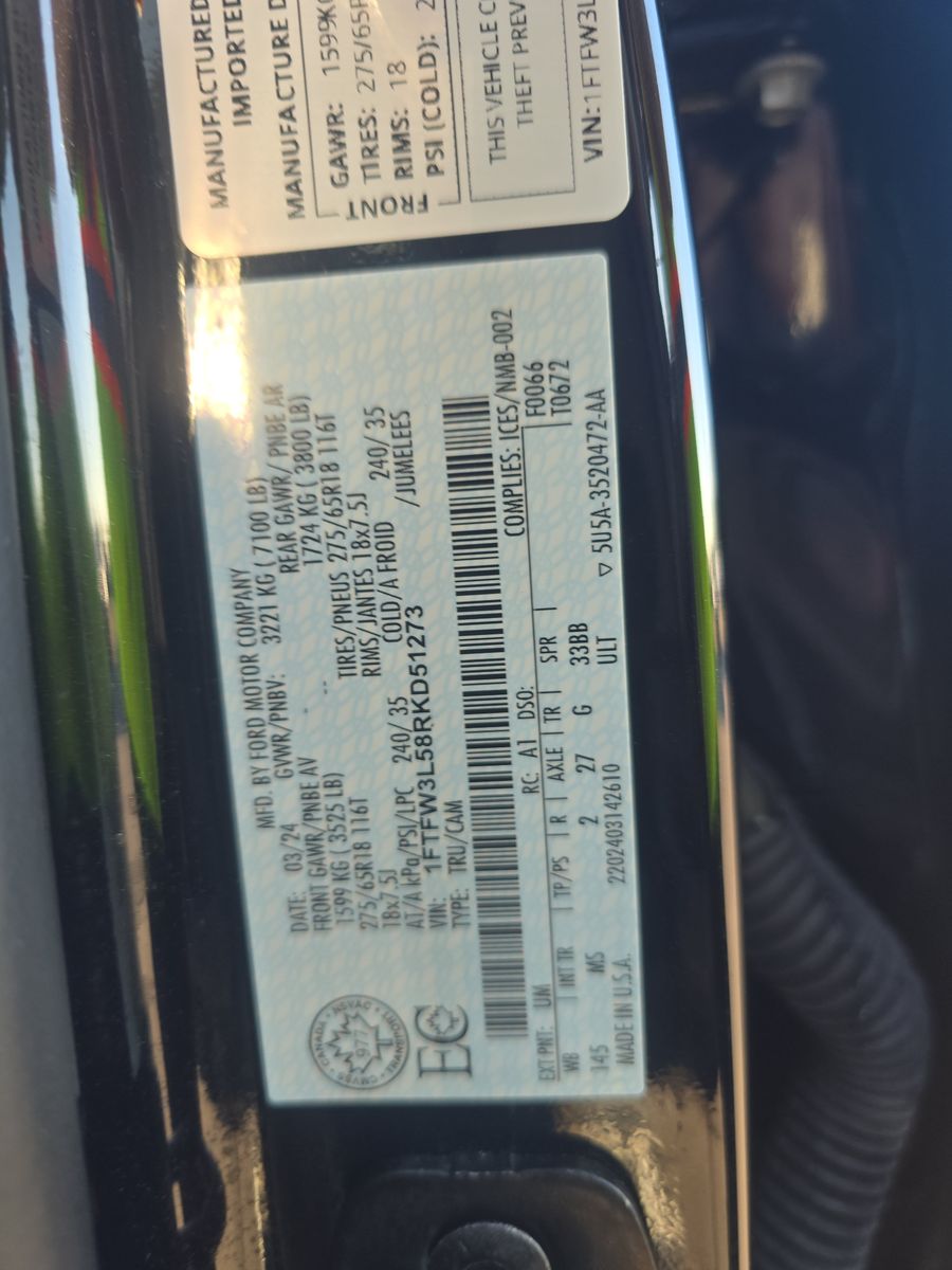 2024 Ford F-150 XLT AWD