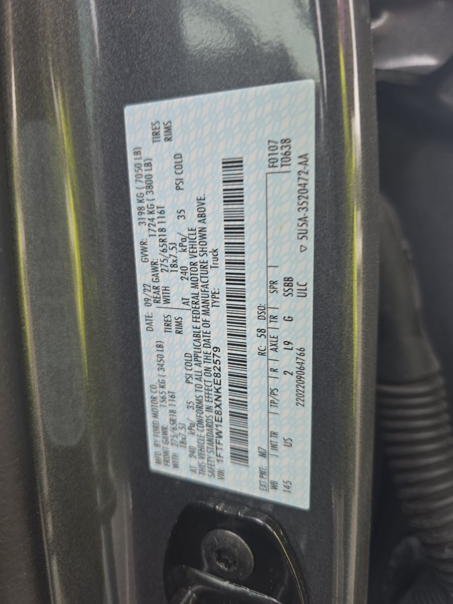 2022 Ford F-150 XLT AWD