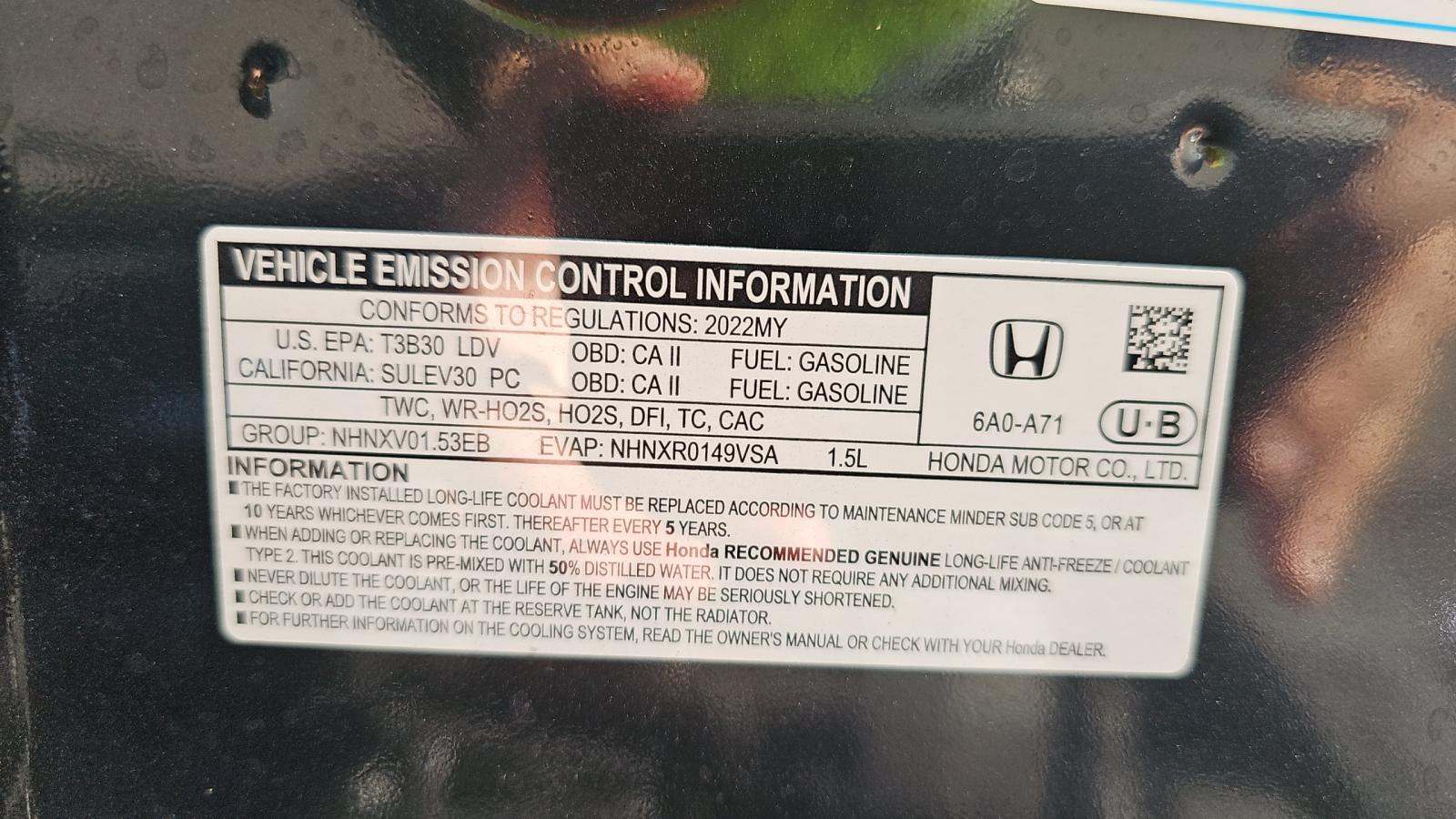 2022 Honda Accord Sport SE FWD