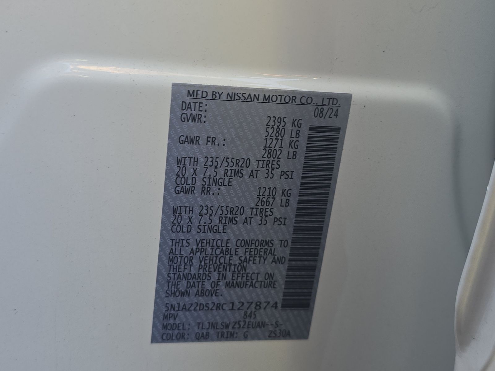 2024 Nissan Murano Platinum AWD