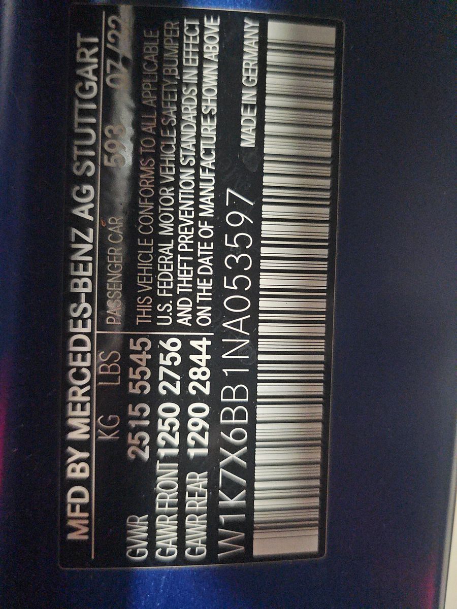 2022 Mercedes-Benz Mercedes-AMG GT AMG GT 53 AWD