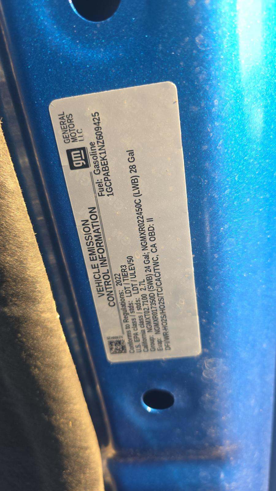 2022 Chevrolet Silverado 1500 Custom RWD