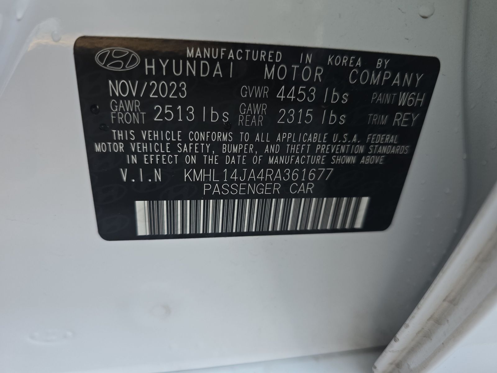 2024 Hyundai Sonata SEL FWD