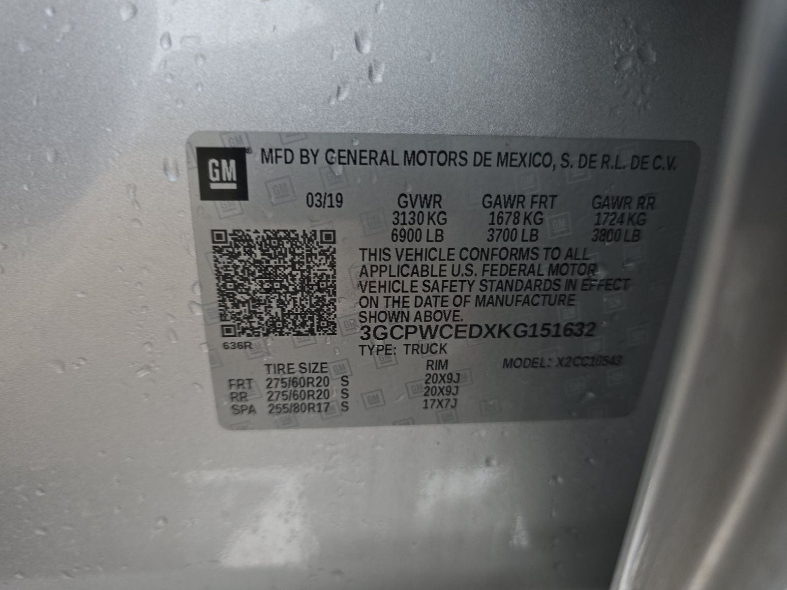 2019 Chevrolet Silverado 1500 LT RWD