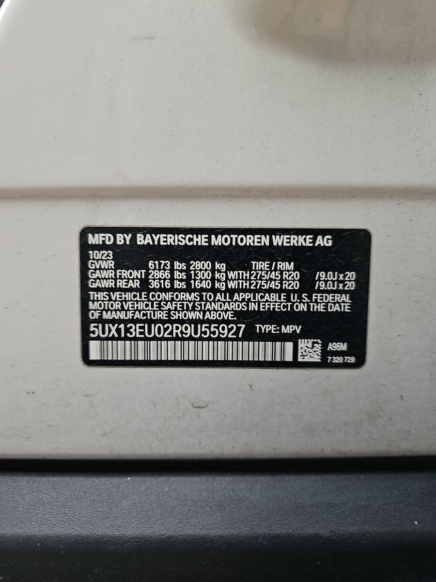 2024 BMW X5 sDrive40i RWD