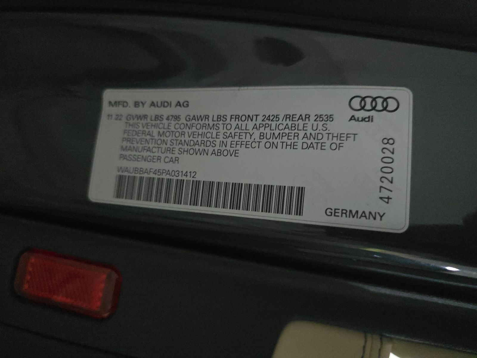 2023 Audi A4 Premium Plus AWD