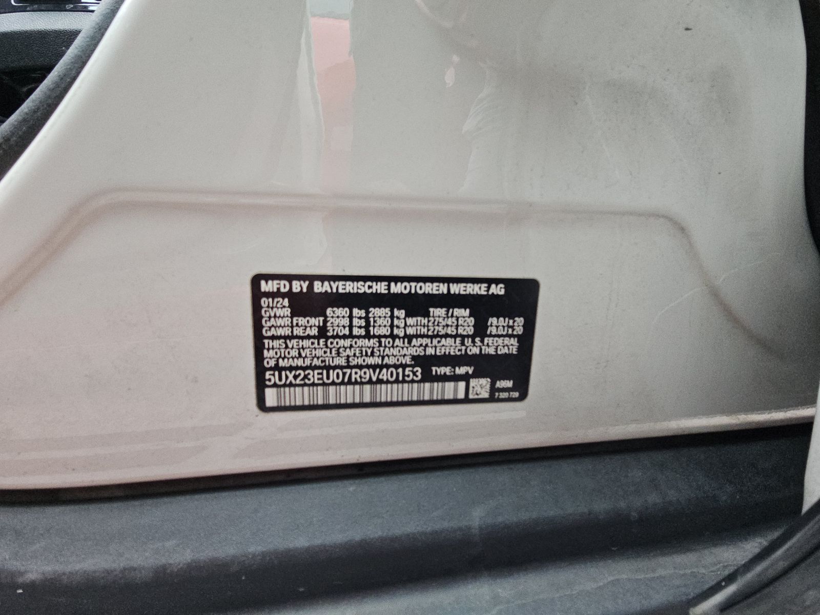 2024 BMW X5 xDrive40i AWD