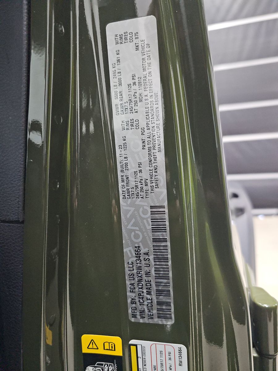 2024 Jeep Wrangler Sport S AWD