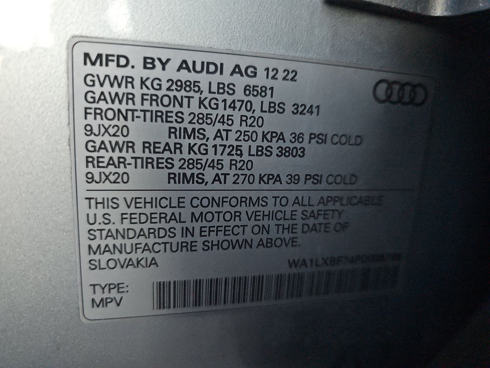 2023 Audi Q7 Premium Plus AWD