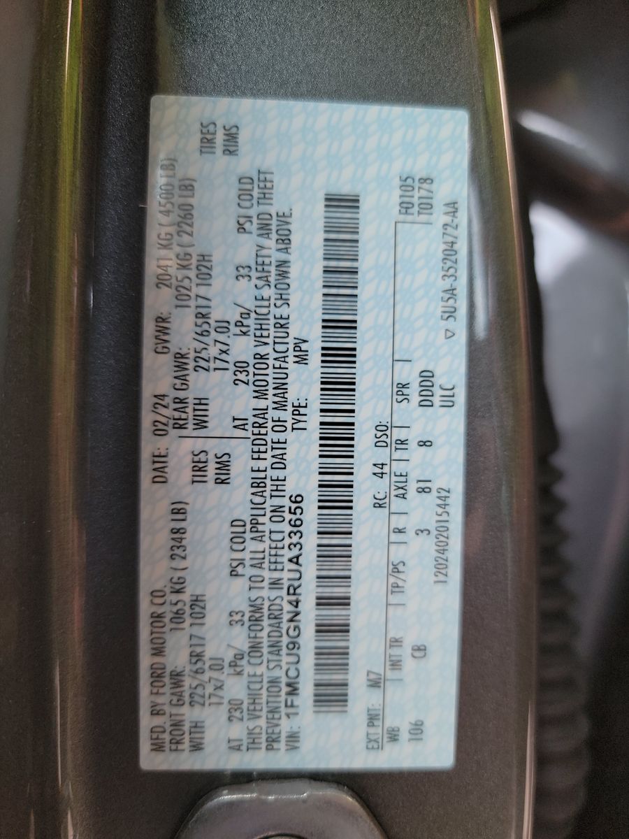 2024 Ford Escape Active AWD