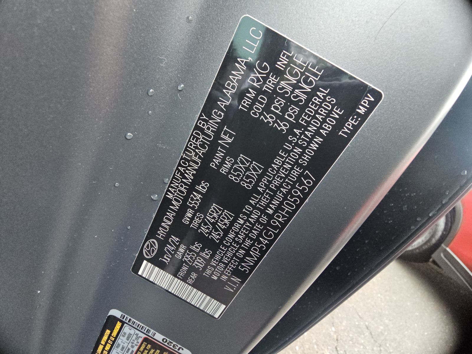 2024 Hyundai Santa Fe Calligraphy FWD