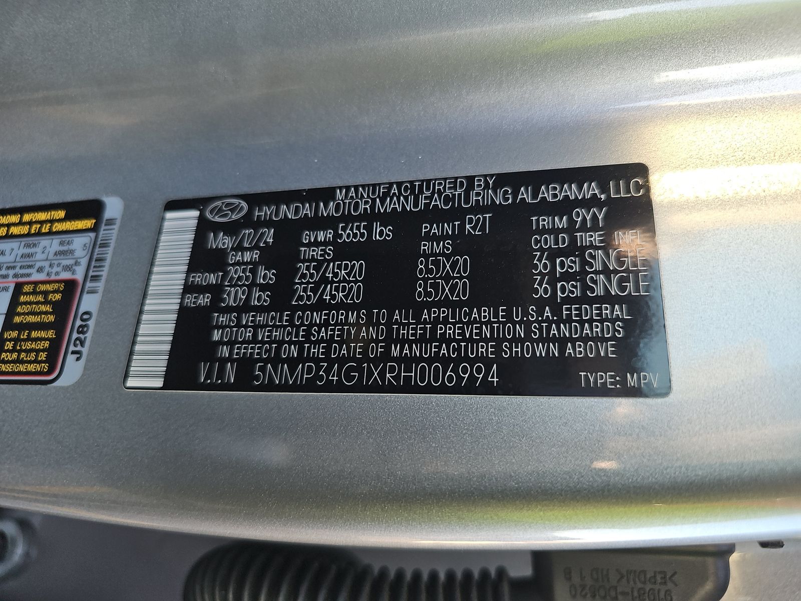 2024 Hyundai Santa Fe Hybrid Limited FWD