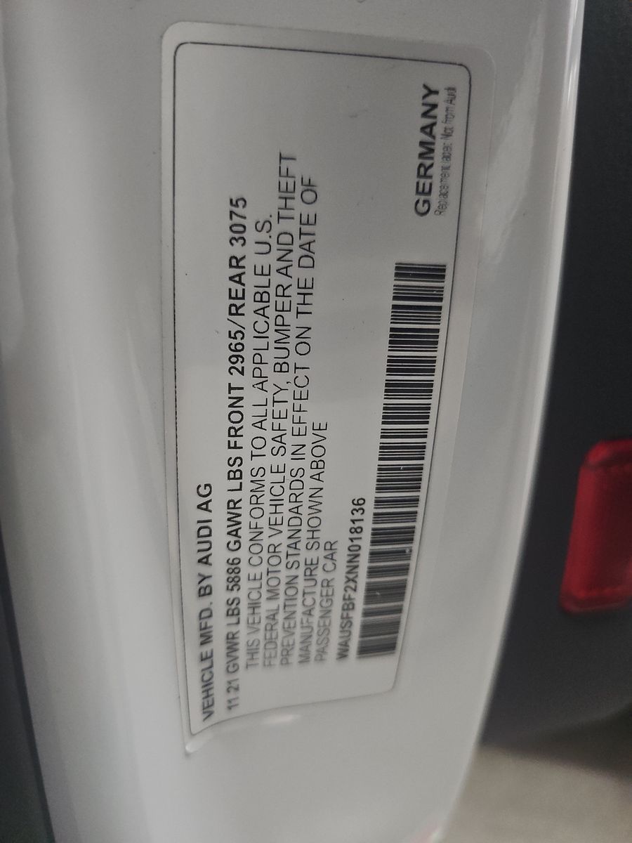 2022 Audi S7 Prestige AWD