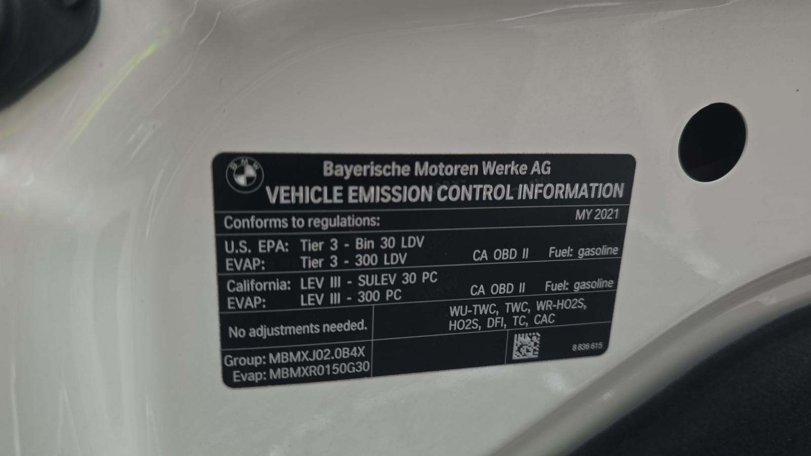 2021 BMW 5 Series 530i RWD