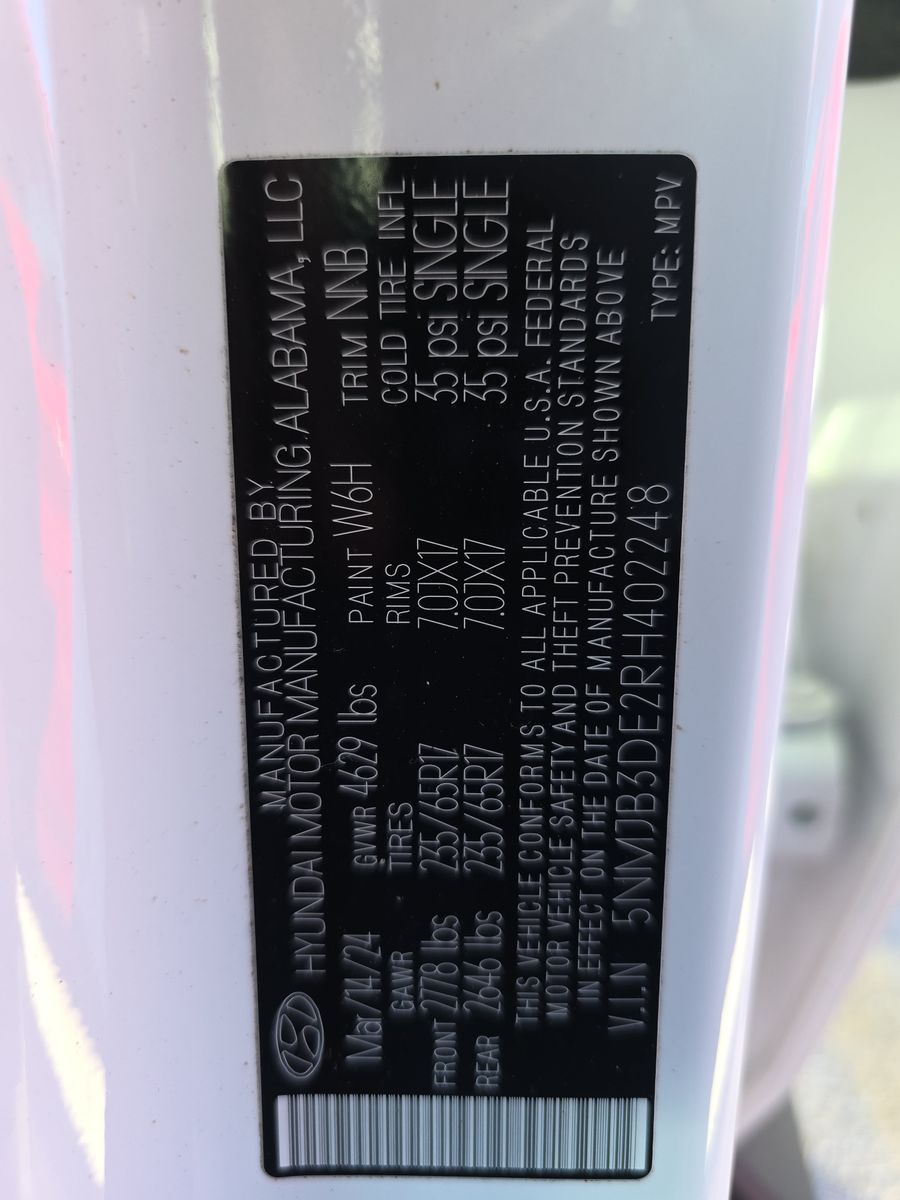 2024 Hyundai Tucson SEL FWD