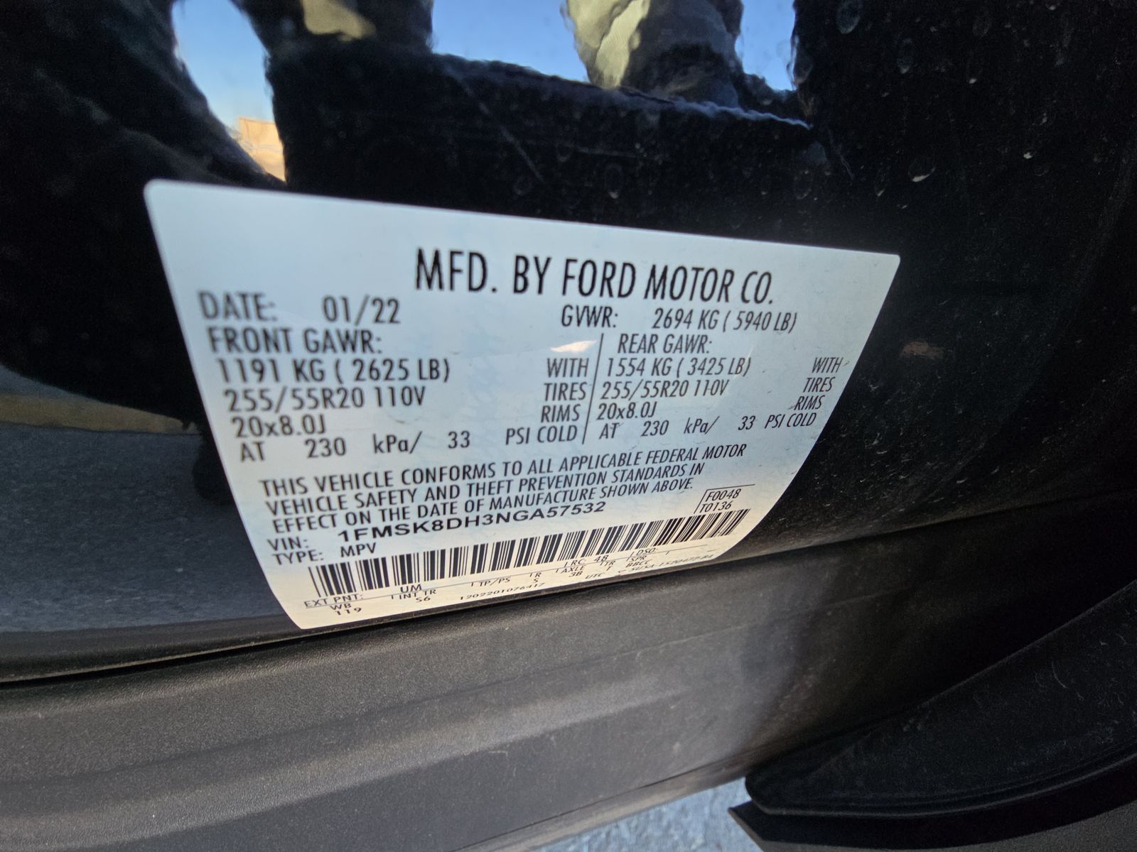 2022 Ford Explorer XLT AWD