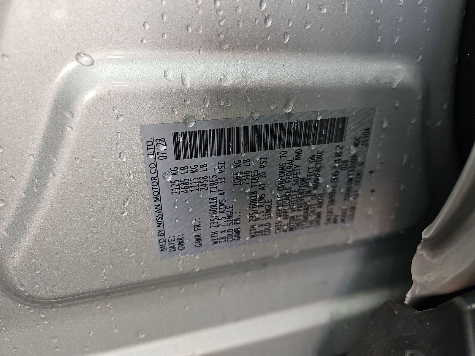 2023 Nissan Rogue SV AWD