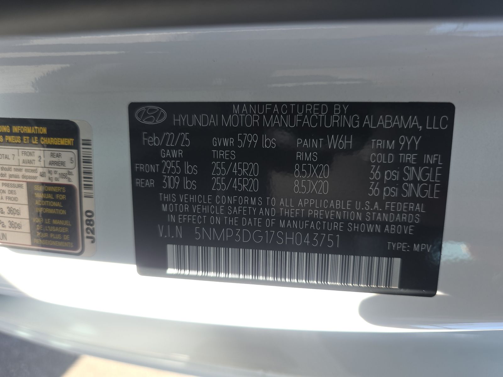 2025 Hyundai Santa Fe Hybrid Limited AWD