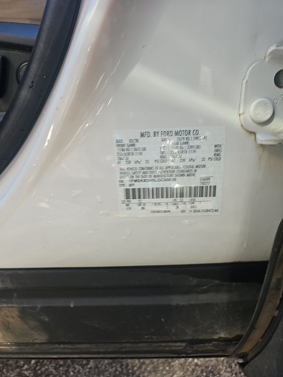 2020 Ford Explorer XLT AWD