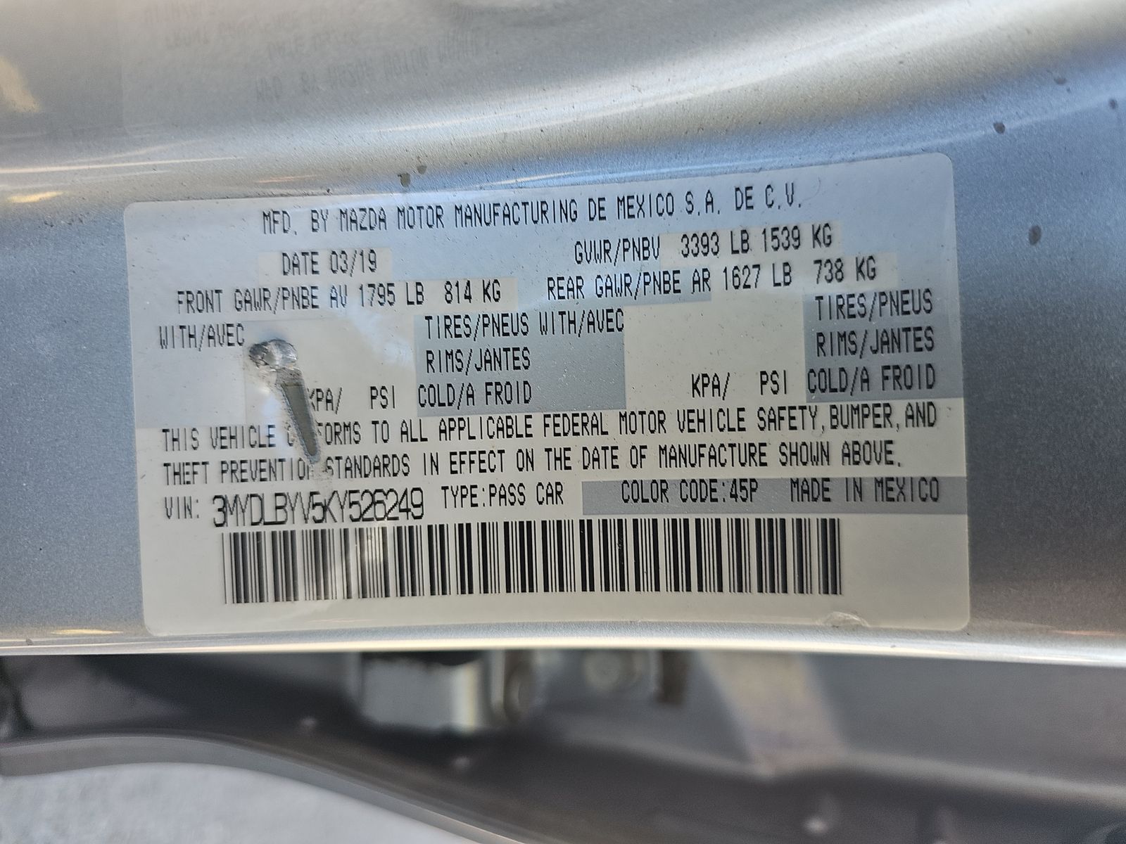 2019 Toyota Yaris LE FWD