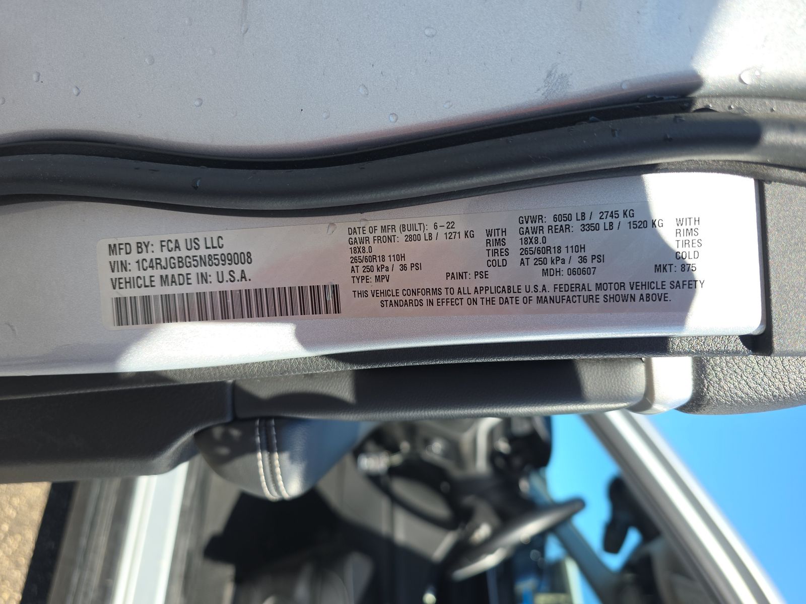 2022 Jeep Grand Cherokee Limited RWD