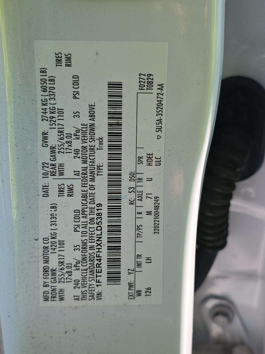 2022 Ford Ranger XLT AWD