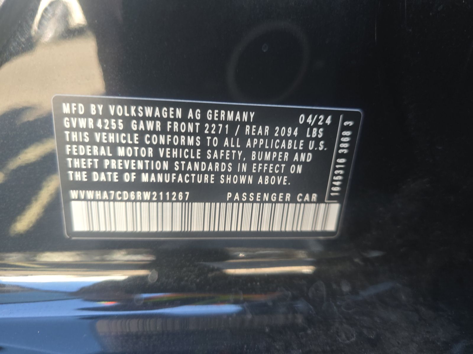 2024 Volkswagen Golf GTI 2.0T 380 S FWD