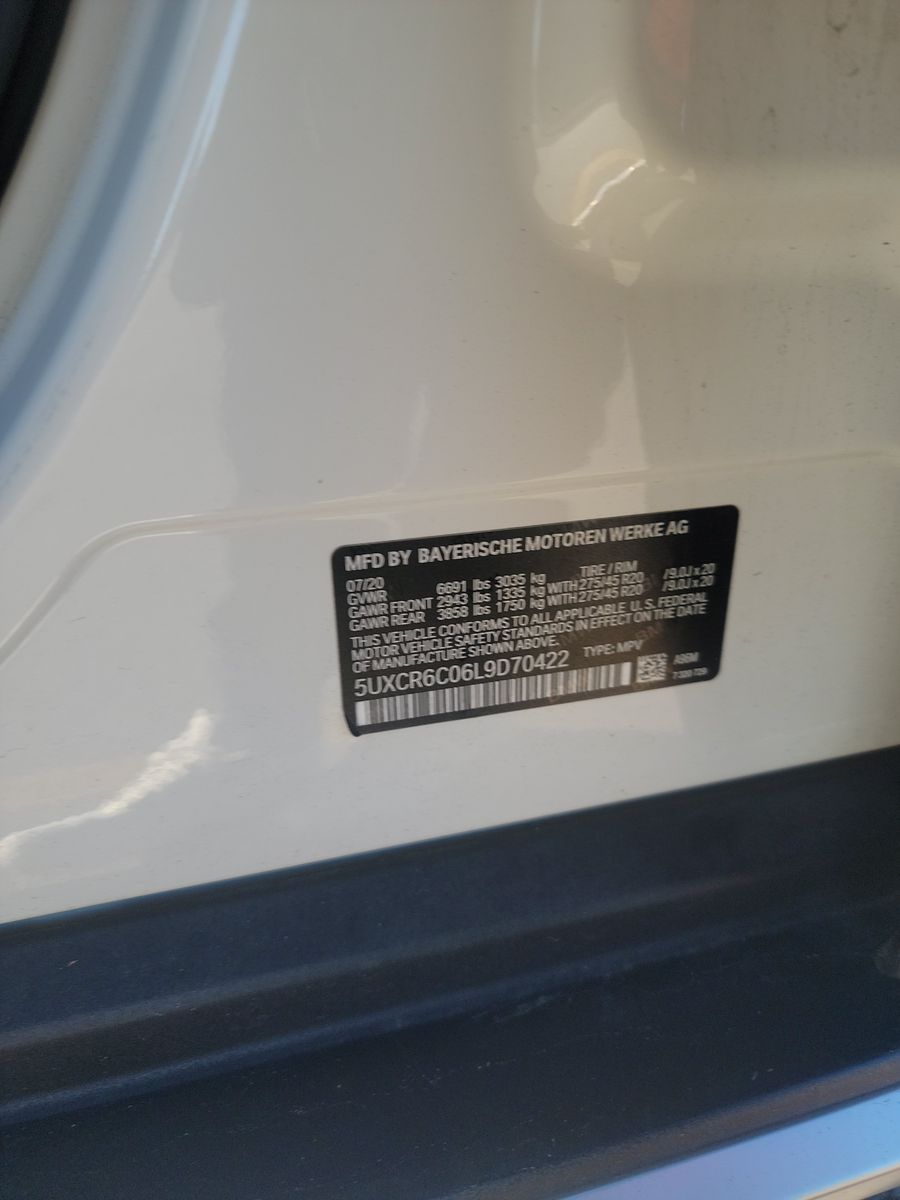 2020 BMW X5 xDrive40i AWD