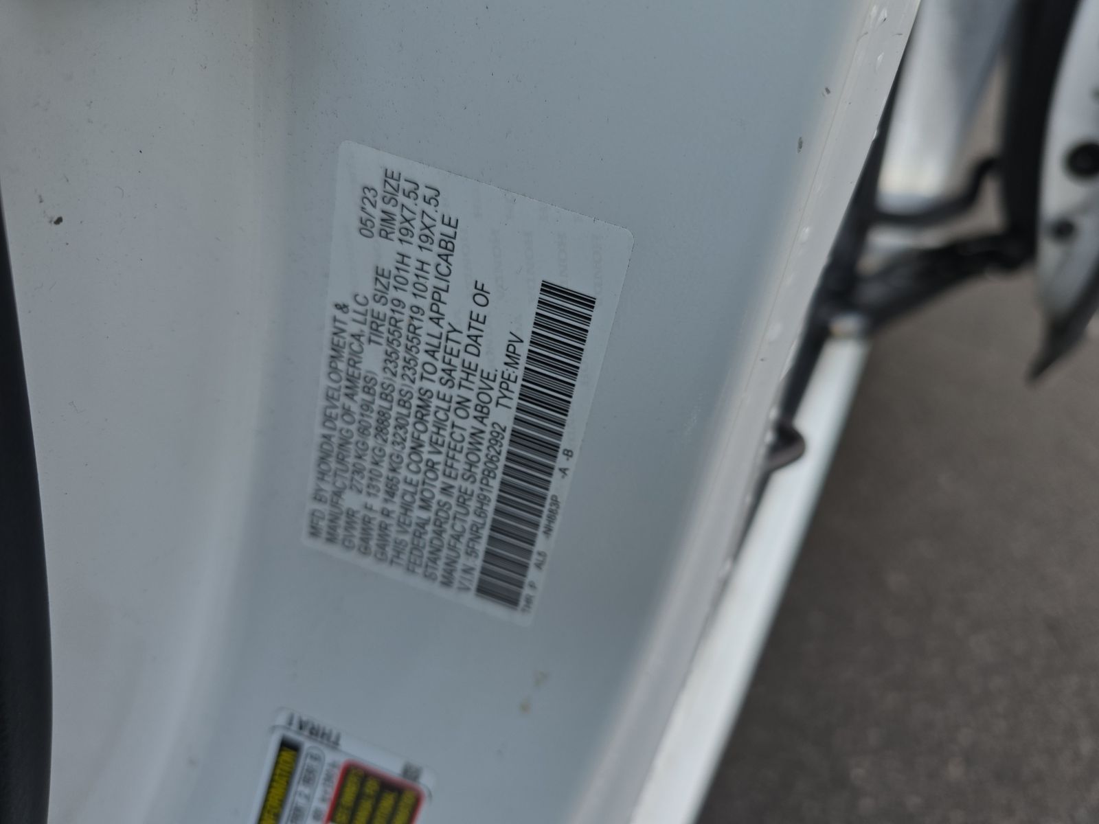 2023 Honda Odyssey Elite FWD