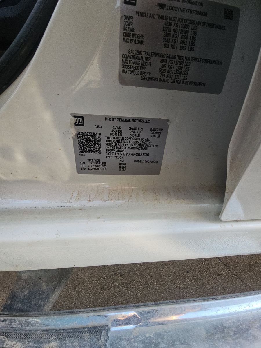 2024 Chevrolet Silverado 2500HD LT AWD