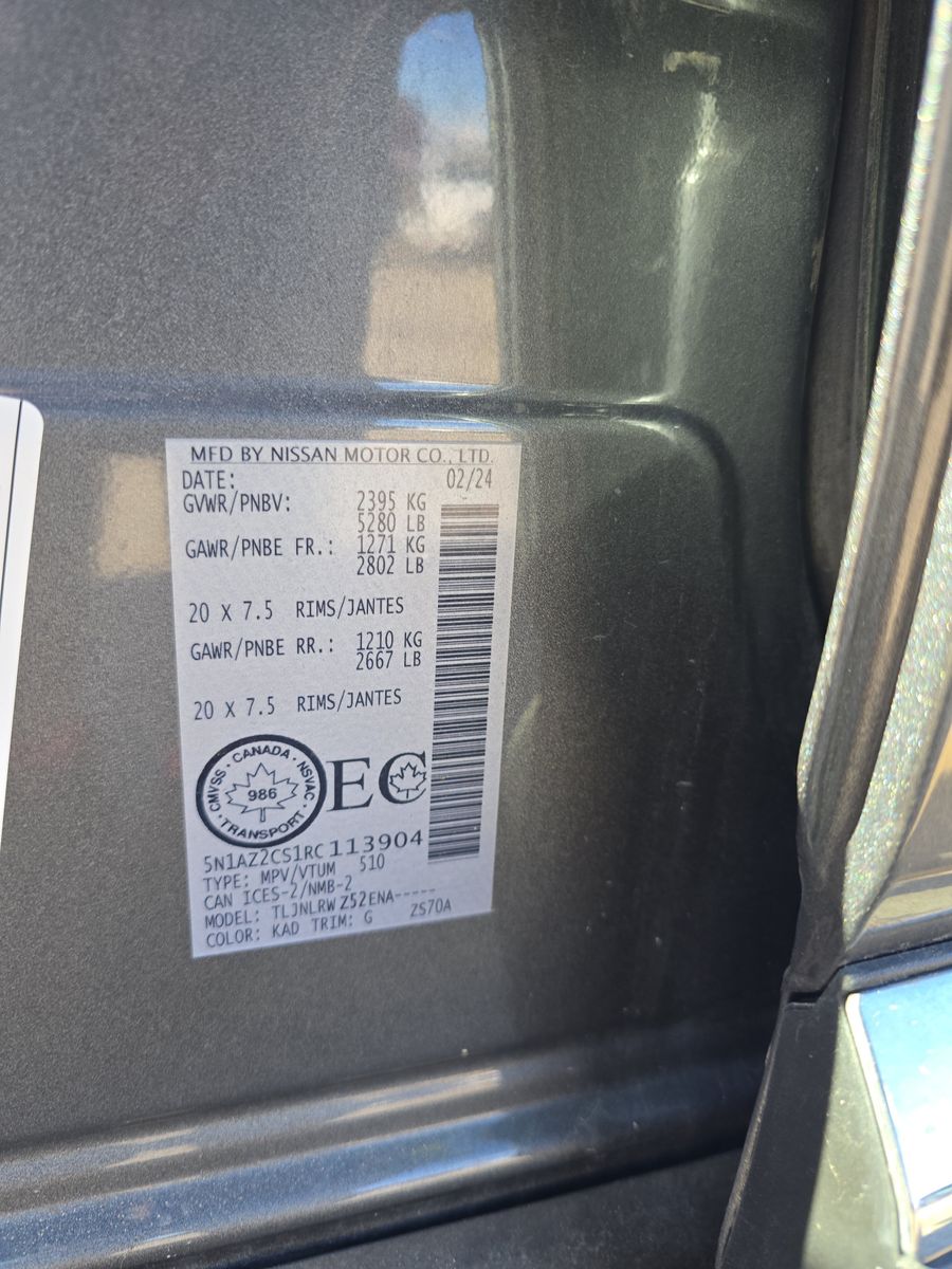 2024 Nissan Murano SL AWD