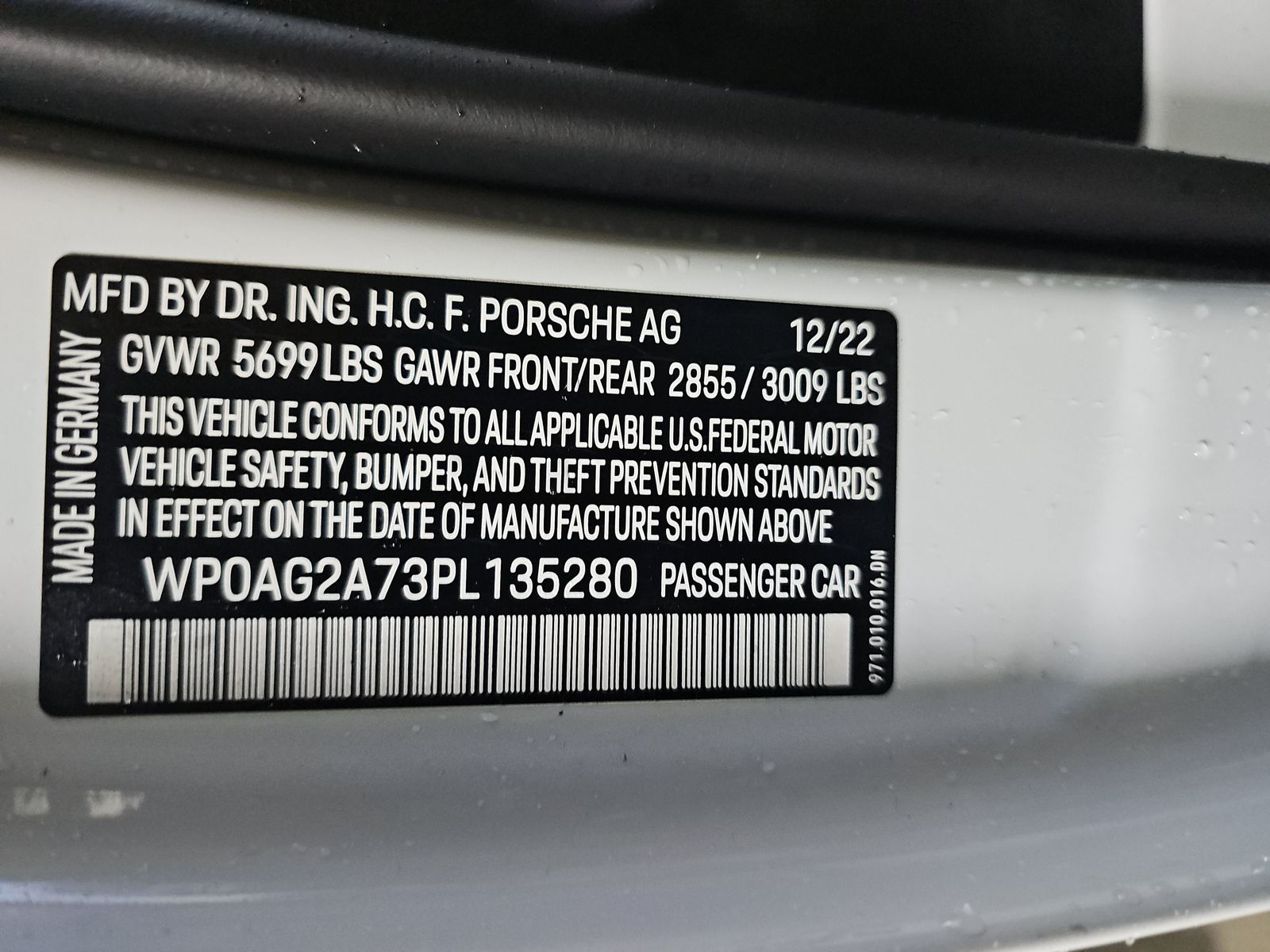 2023 Porsche Panamera GTS AWD