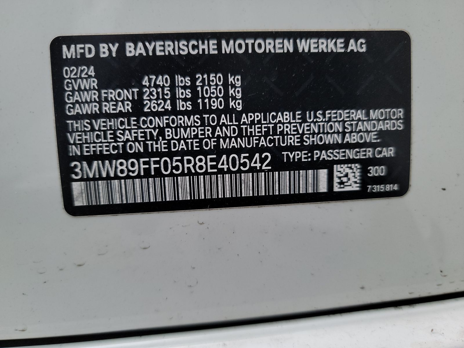 2024 BMW 3 Series 330i xDrive AWD