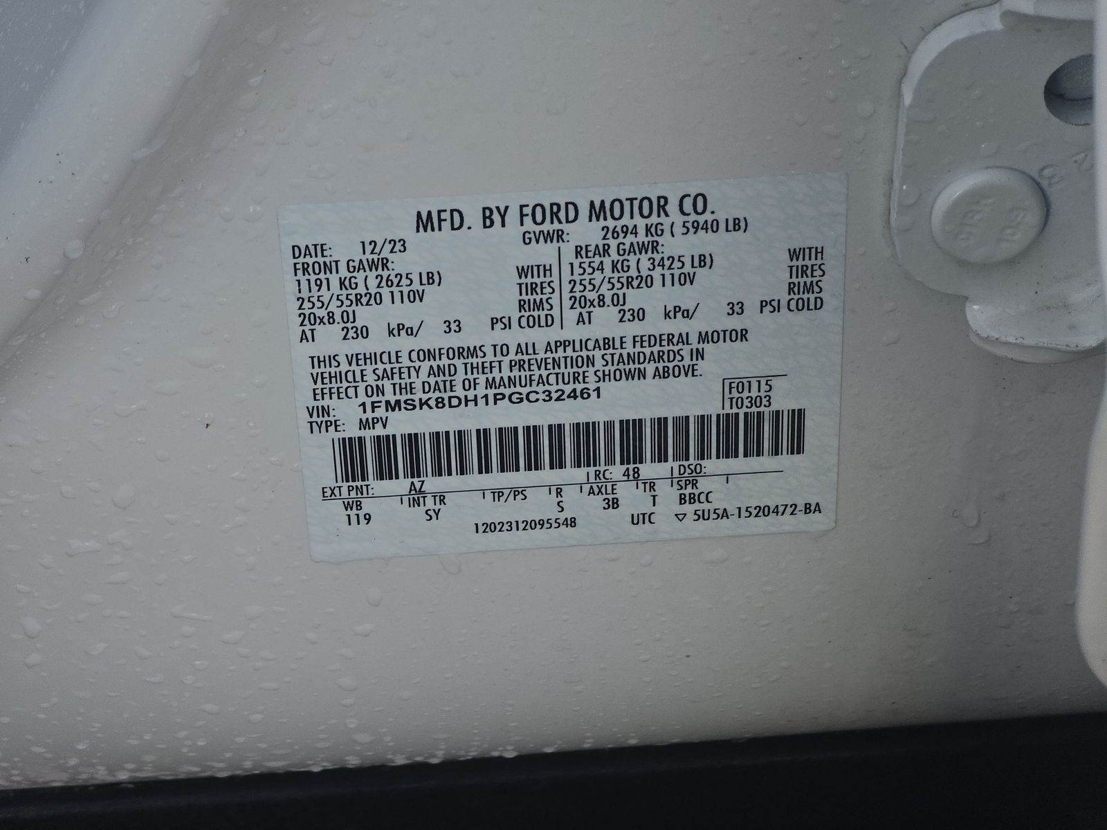 2023 Ford Explorer XLT AWD