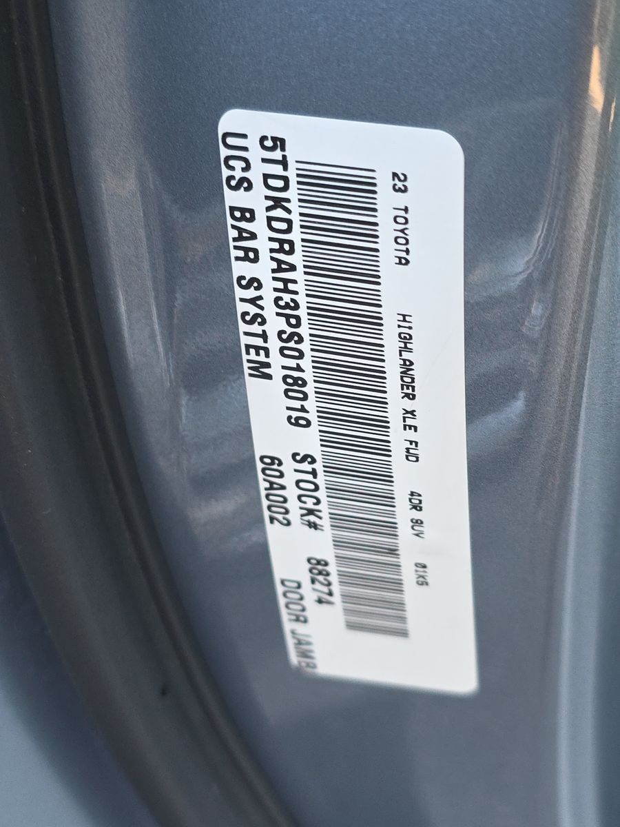 2023 Toyota Highlander XLE FWD