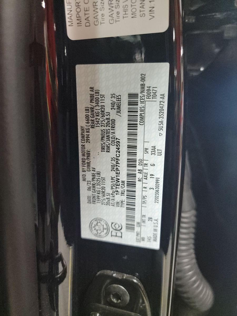 2023 Ford F-150 Lariat AWD