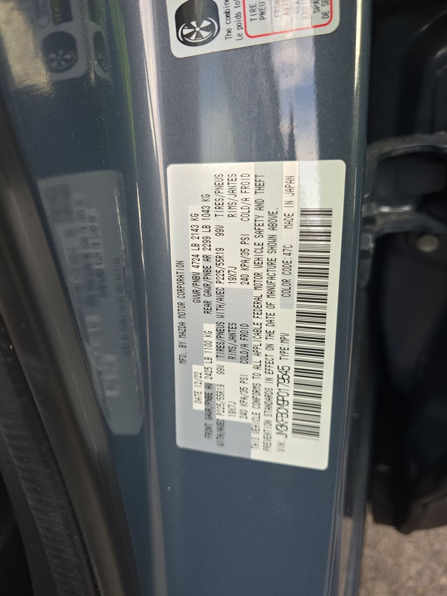 2023 MAZDA CX-5 2.5 S Carbon Edition AWD