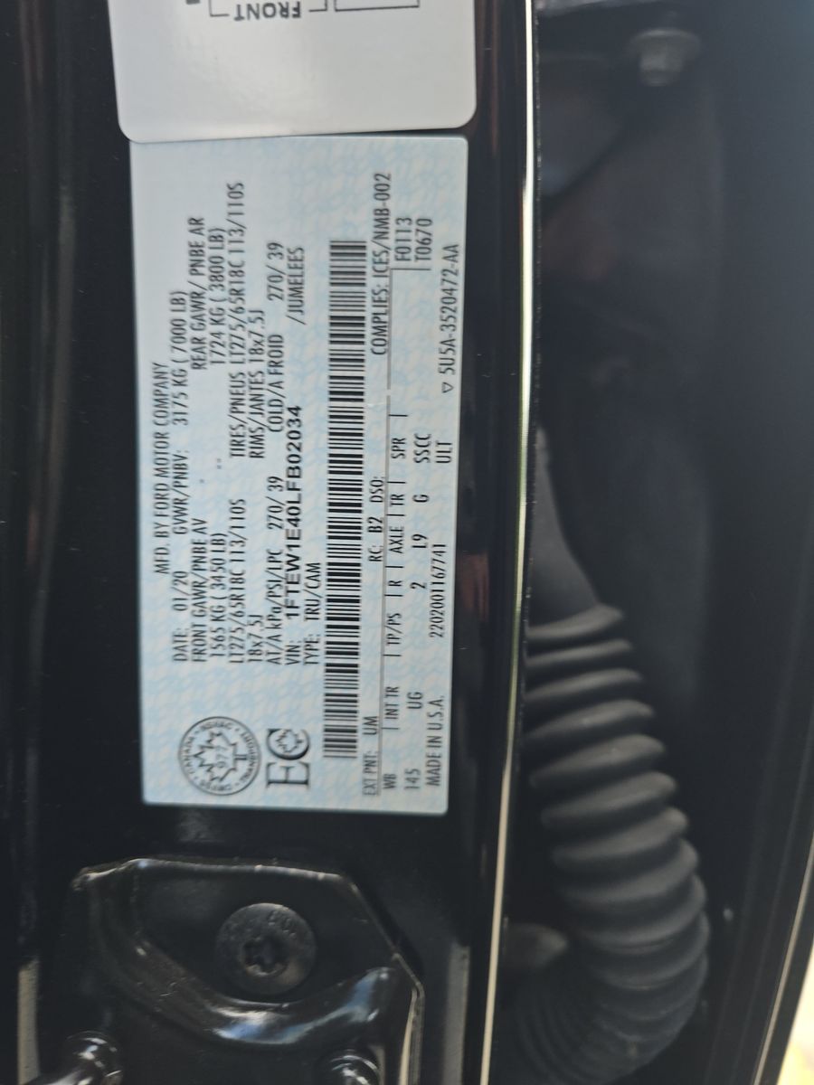 2020 Ford F-150 XLT AWD