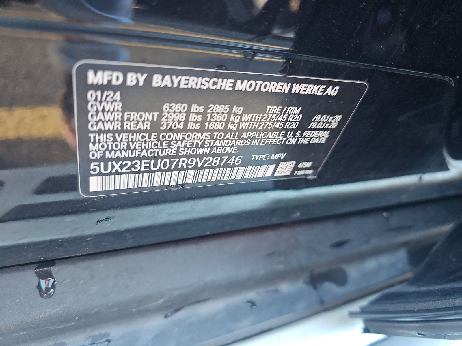 2024 BMW X5 xDrive40i AWD